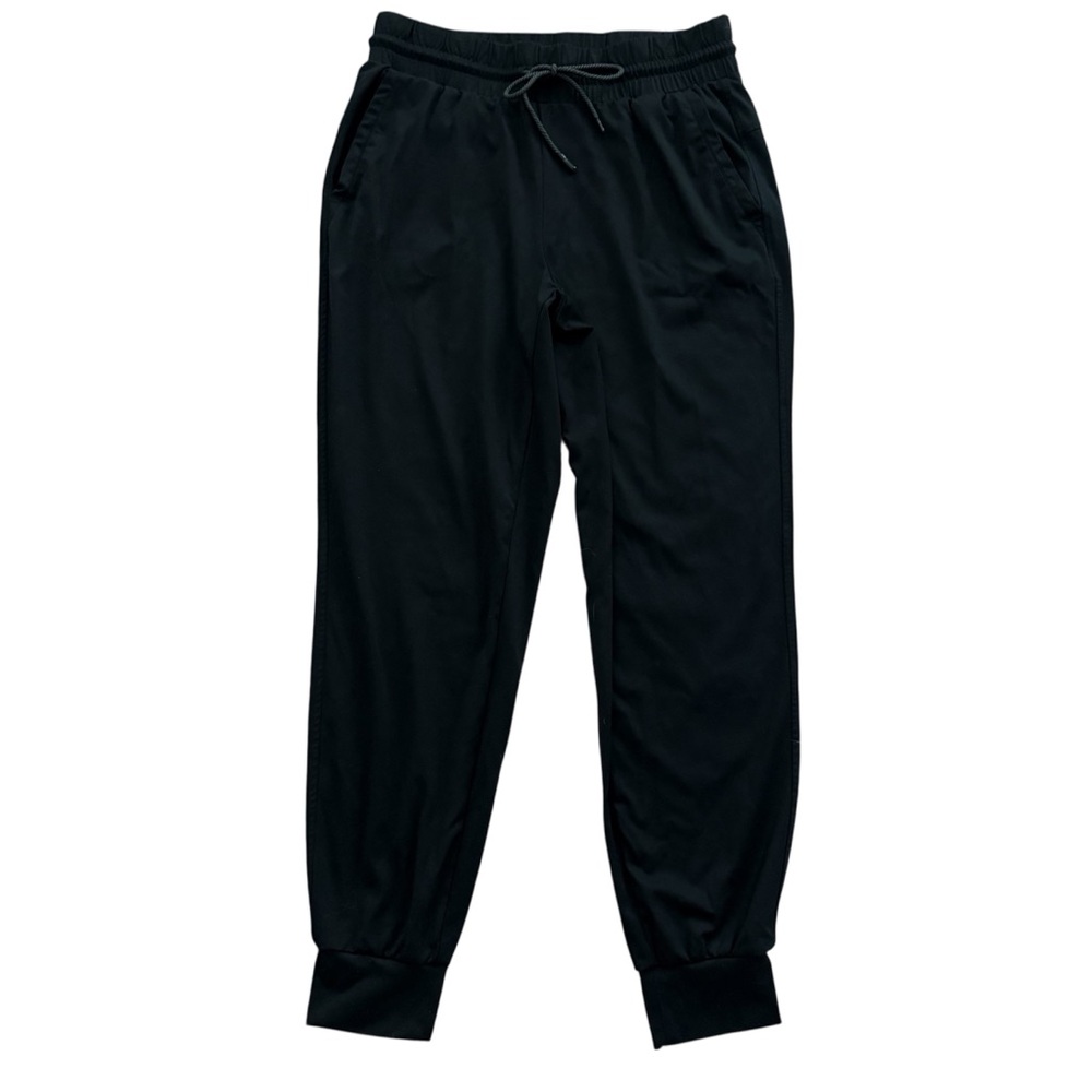 Spyder Active Joggers Athletic Pants Drawstring Pockets Black Medium Active
